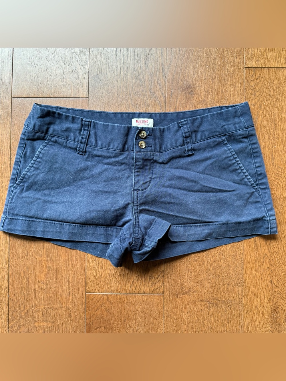 Navy Women's Low Rise Shorts